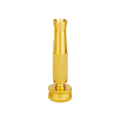 3 ½" Striped Pattern Brass Nozzle -(No.A-302)