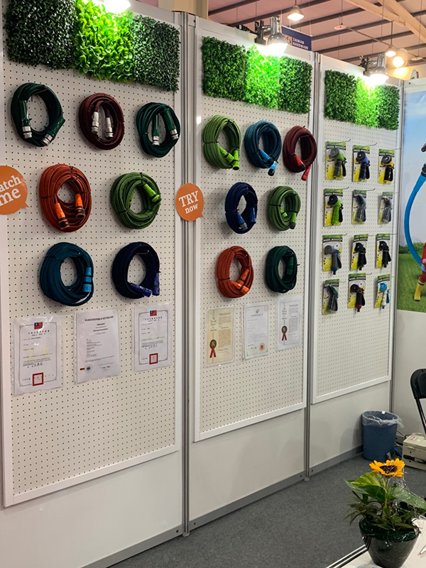 Expandable Garden Water Hoses @ THS 2019 Expandable Garden Water Hoses @ THS 2019