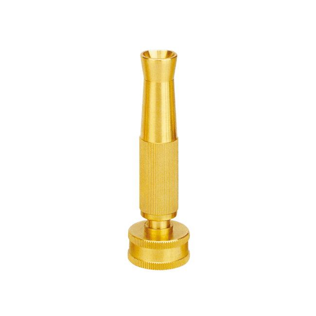 3 ½" Striped Pattern Brass Nozzle -(No.A-302)