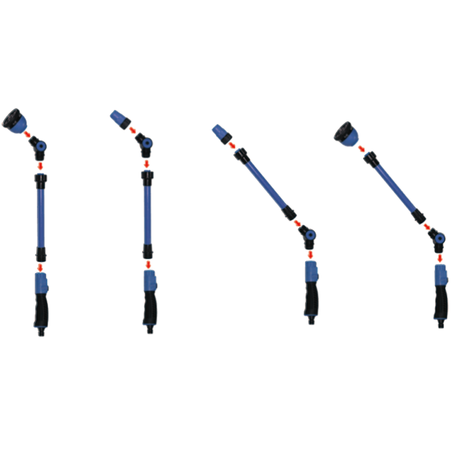 Multi-function 180 degree moving-adjustable nozzle - (No.A8-101)