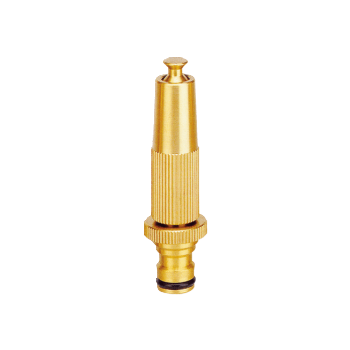 4" Snap-In Striped Pattern Brass Nozzle -(No.Y-305)